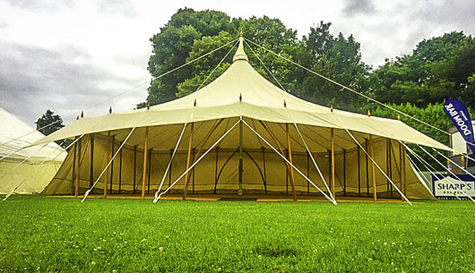 Star Marquee 40ft Festival Marquee