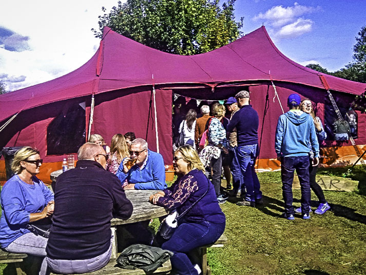 Templar Marquee 2 pole Woodfest