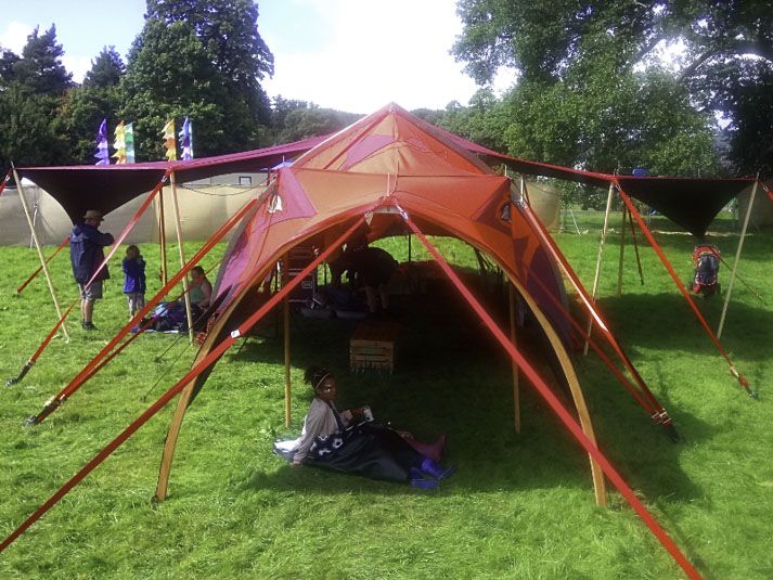 Dragon Tent Unique Festival Venue Space