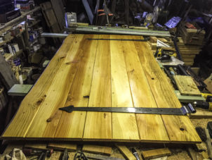 Bespoke Tents Handcrafted Timber Marquee Door