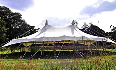 Festival Tent Hire Canvas