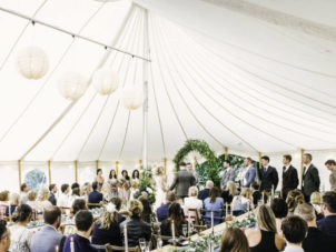 Wedding Marquee Interior