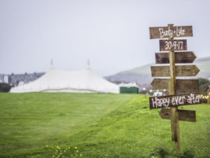 Wedding Marquee Hire By The Sea
