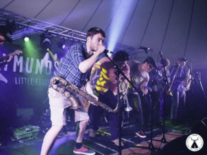festival marquee stage
