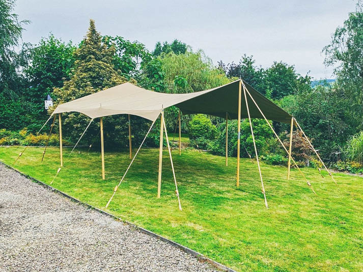 18 by 18ft canvas ideal as a bar